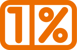 Logo 1 procent, duże