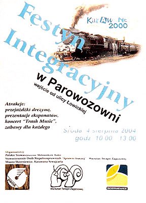 Festyn integracyjny - plakat