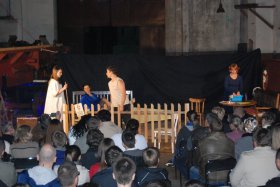 Teatr w Parowozowni, inscenizacja Serenady Mrożka