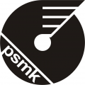 Logo PSMK, czarne