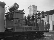 Sekcja wysokiego napięcia wagonu prostownikowego