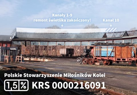 Remont świetlika - stan na marzec 2024