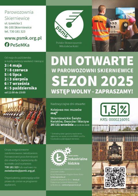 Kalendarz wydarzeń na sezon 2025