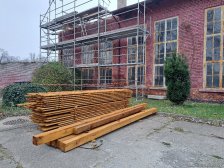 Remont dachu hali maszyn, etap 1