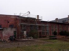 Remont dachu hali maszyn, etap 1