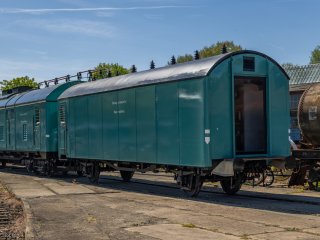 Wagon rozrządczy przewoźnej podstacji ASEA