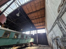 Wyremontowany dach nad stanowiskiem 1