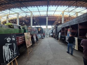 Wystawa Galerii STO5 \"Duchy parowozowni\"